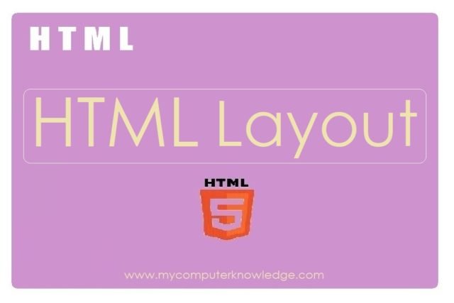 HTML Layout